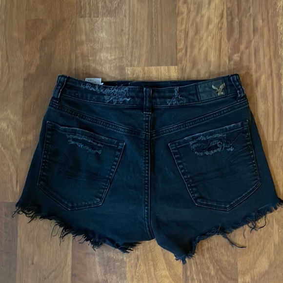 American Eagle Black Vintage High Rise Festival Shorts - Picture 5 of 6